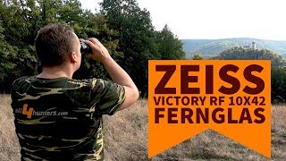 ZEISS Victory RF 10x42 Fernglas Jagdoptik mit ZEISS Hunting App und Ballistikrechner [upl. by Cynar]