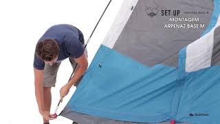 Como montar o gazebo Arpenaz  Exclusividade Decathlon [upl. by Onibla]