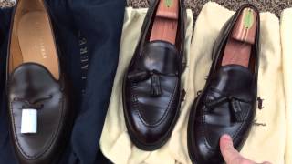 Alden vs Crockett and Jones  Tassel Loafers [upl. by Mikel]