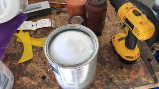 Application of Epoxy Sherwin Williams ARMOURSEAL 1000 HS to concrete floors [upl. by Mixam713]