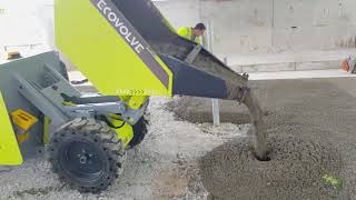 KAVIK  ECOVOLVE ED1000  Dumper avec goulotte [upl. by Anirtek]