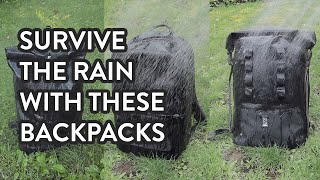 Best Waterproof Backpacks for College Commuting amp EDC [upl. by Allak]