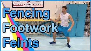 Feinting Footwork For Fencing [upl. by Anolla]