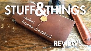 Review Midori Travelers Notebook A Mans Perspective [upl. by Brennen688]