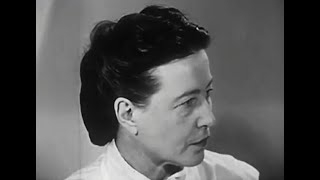 Simone de Beauvoir on Existentialism amp God 1959 [upl. by Conchita]