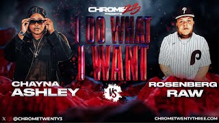 Chayna Ashley vs Rosenberg Raw [upl. by Hadihsar]