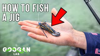 HOW TO FISH A JIG  BASS FISHING BASICS [upl. by Wilmette]