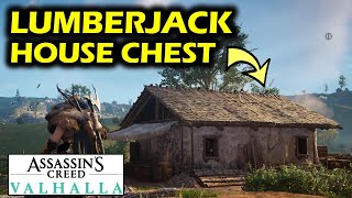 Hamtunscire Lumberjacks House Wealth Chest Key Location West of Readingum Abbey  AC Valhalla [upl. by Anitnahs735]