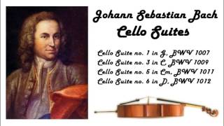 Johann Sebastian Bach  Cello suites in 432 Hz great for reading or studying [upl. by Ariada]