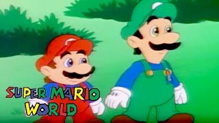 Super Mario World  A LITTLE LEARNING  Super Mario Brothers  Cartoons For Kids [upl. by Erund824]