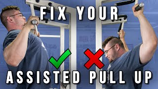 9 Assisted Pull Up Mistakes and How to Fix Them [upl. by Anderegg713]