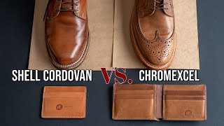 Natural Shell Cordovan vs CXL [upl. by Nnaycnan]