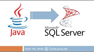 Java Connect to Microsoft SQL Server Step by Step [upl. by Tita650]