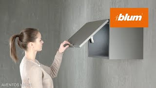 AVENTOS HKXS Small stay lift system  Blum [upl. by Analrahc349]