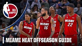 The Miami Heat offseason guide  NBA on ESPN [upl. by Eveineg124]