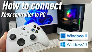 How to Connect Xbox Controller to PC  ALL METHODS [upl. by Eldridge]