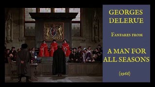 Georges Delerue music from A Man for All Seasons 1966 [upl. by Htinnek]