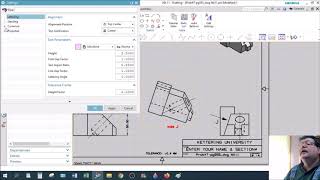 Week 8 NX Auxiliary View Introduction amp NX Example [upl. by Llerdnam700]